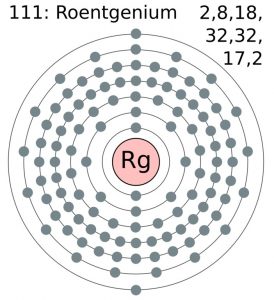 Roentgenium Valence Electrons